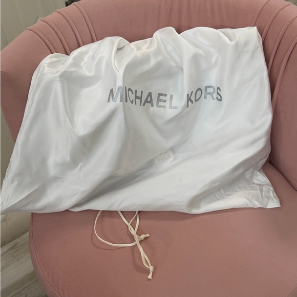 Michael Kors White and Tan Women's Tote Bag - Picture 5 of 5